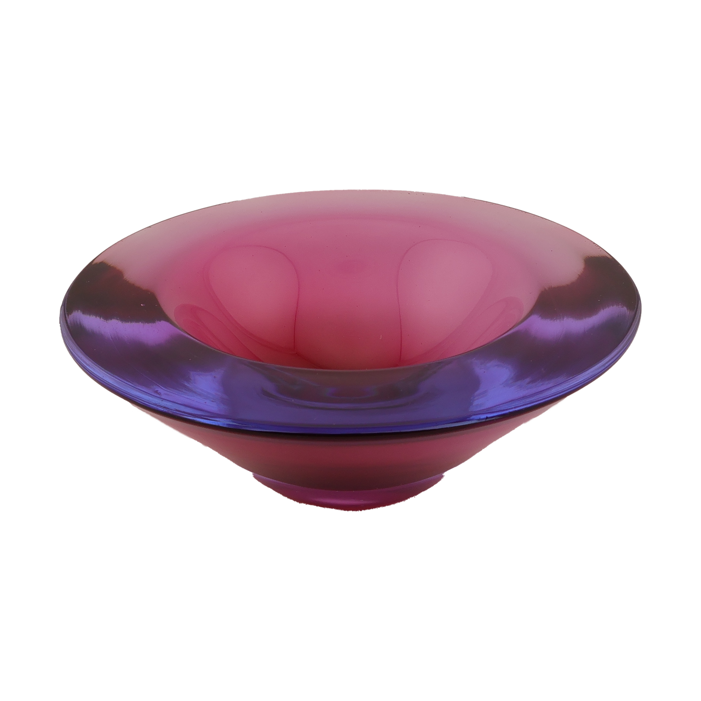 Mid-Century Murano Sommerso Glass Bowl