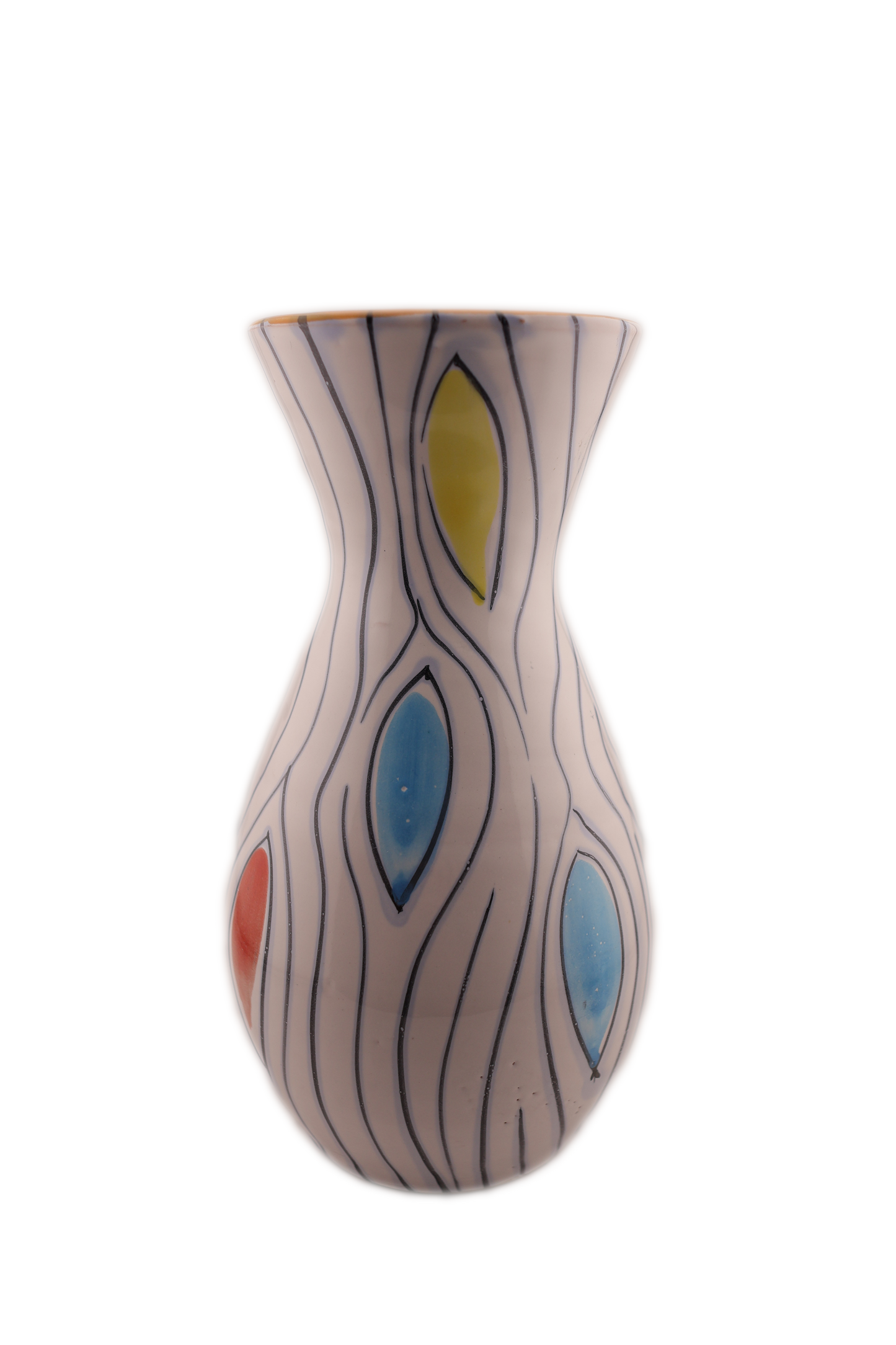 Mid-Century Modern Italian Art Pottery Vase