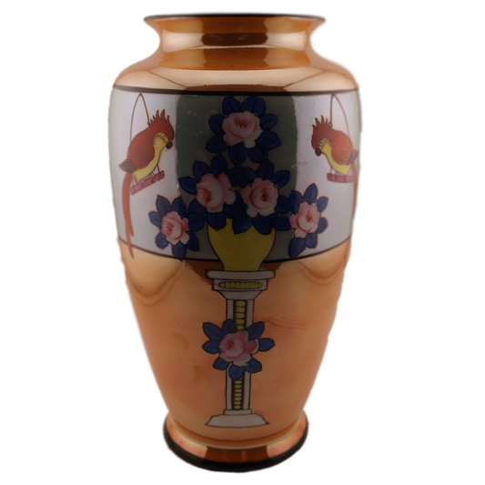 Vintage Japanese Lusterware Vase