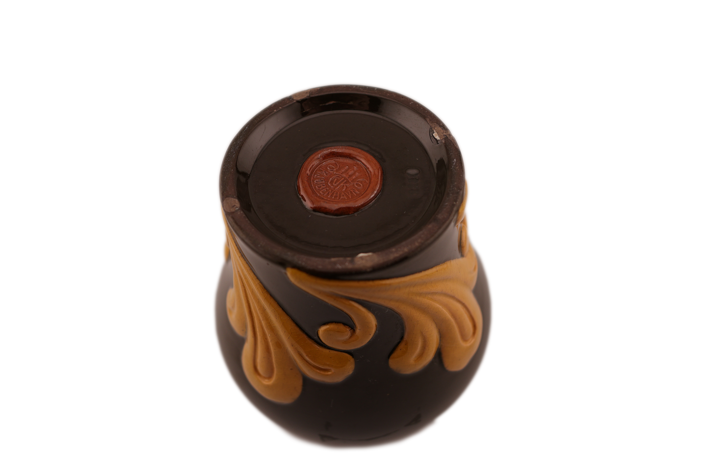 Mid-Century Modern Decorative Brown Vase