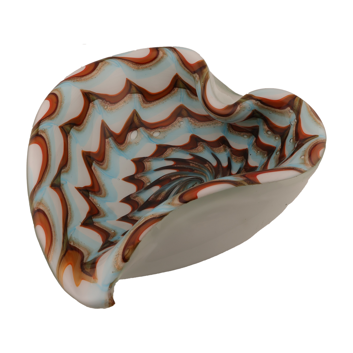 Mid-Century Murano Aventurine Ashtray/Catchall