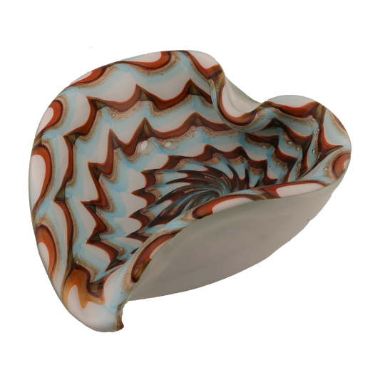 Mid-Century Murano Aventurine Ashtray/Catchall