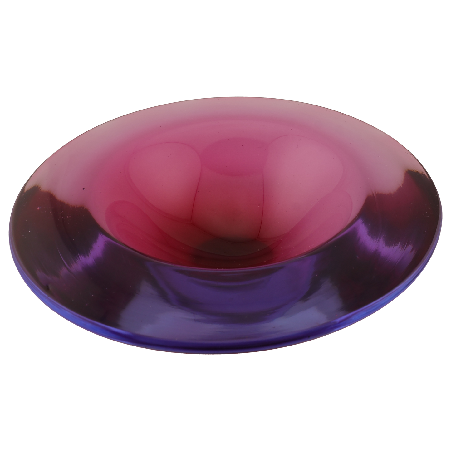 Mid-Century Murano Sommerso Glass Bowl