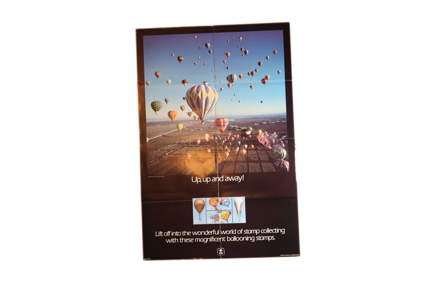 AMERIPEX 86 Promotional Poster 23”x35”