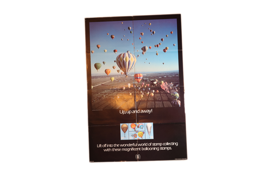 AMERIPEX 86 Promotional Poster 23”x35”